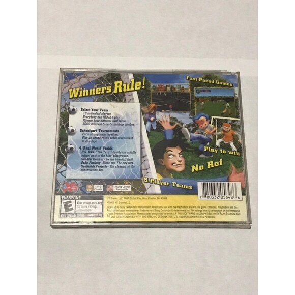 PS1: XS Junior League, Soccer, PlayStation 1 - Picture 2 of 3